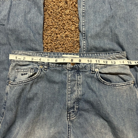 ba&sh Clifford Baggy Medium Wash Jeans Size 2 - Picture 10 of 13